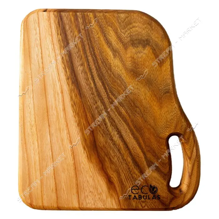 Доска деревянная Eco Tabulas кружка большая 290х260х25                                              