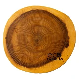 Доска деревянная Eco Tabulas круглая без коры 200х30