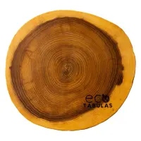 Доска деревянная Eco Tabulas круглая без коры 200х30                                                