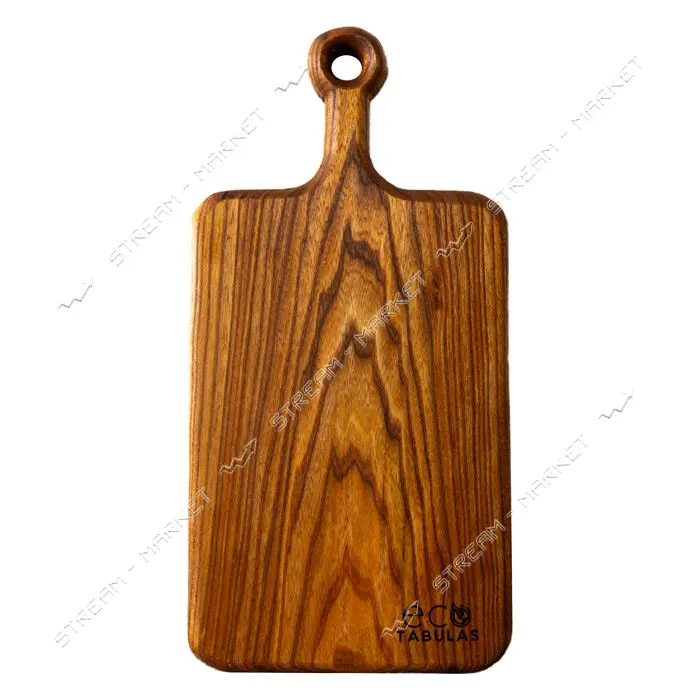 Доска деревянная Eco Tabulas большая с ручкой 440х230х27