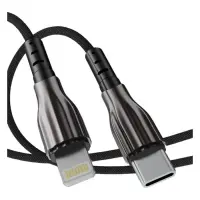 Кабель Aspor A110 Lightning Quick Charge 20W 1м черный                                              