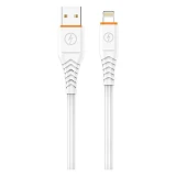 Кабель Aspor A126 Lightning Quick Charge 6А 1м белый                                                
