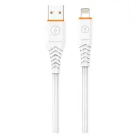 Кабель Aspor A126 Lightning Quick Charge 6А 1м белый                                                
