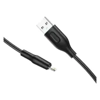 Кабель Avantis AC-87i Silicone Lightning 2.4А 1м черный                                             