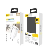 Сетевое зарядное устройство Aspor A803 USB/18W плюс USB кабель Type-C белое                         
