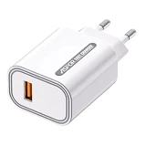 Сетевое зарядное устройство Aspor A803 USB/18W белое
