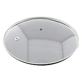 Крышка стеклянная без ручки 22см FRU-994