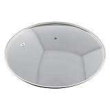 Крышка стеклянная без ручки 26см FRU-996