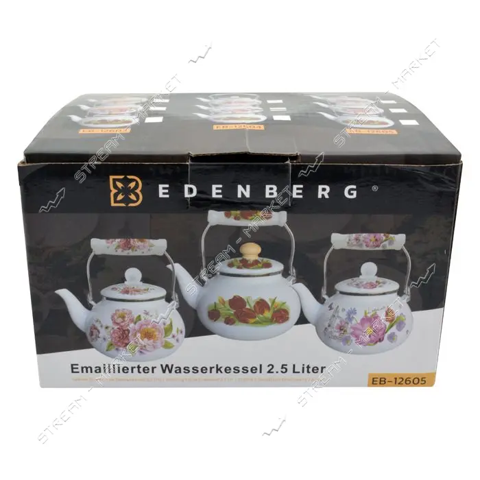 Чайник эмалированный Edenberg 2.5л EB-1260