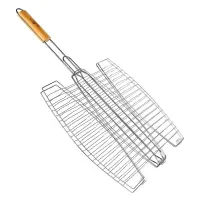 Решетка-гриль для рыбы Stenson MH-0089 65х40х36х6.5см                                               