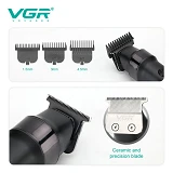 Триммер VGR V-987 3 насадки LED display
