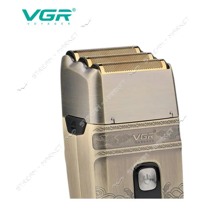 Электробритва VGR V-335 шейвер тройное лезвие IPX6 LED Display                                      