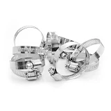 Хомут Intertool TC-0133 стальной оцинкованный 12.7мм d33-57мм 10шт