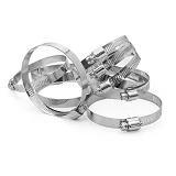 Хомут стальной оцинкованный Intertool TC-0165 12.7мм d65-89мм                                       