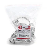 Хомут стальной оцинкованный Intertool TC-0127 12.7мм d27-51мм 10шт
