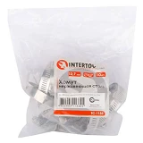 Хомут Intertool TC-1133 нержавеющая сталь 12.7мм 10шт d33-57мм                                      