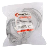 Хомут Intertool TC-1165 нержавеющая сталь 12.7мм 10шт d65-89мм