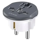 Универсальный переходник Jokade JB061/WN-18 EU белый