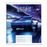 Тетрадь в клетку ТВ-108 Порушуй правила 2558 5 дизайнов 18 листов