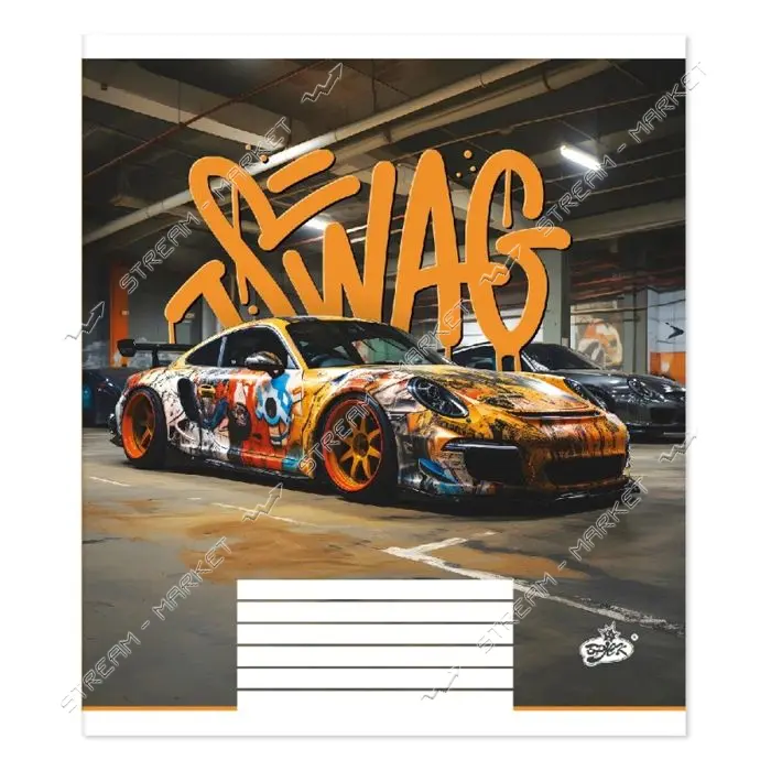 Тетрадь в линию ТВ-109 Пiдкорюй вулицi 2575 24 листа 5 дизайнов