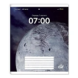 Тетрадь в линию ТВ-109 Космiчний iнтерфейс 2580 24 листа 5 дизайнов                                 
