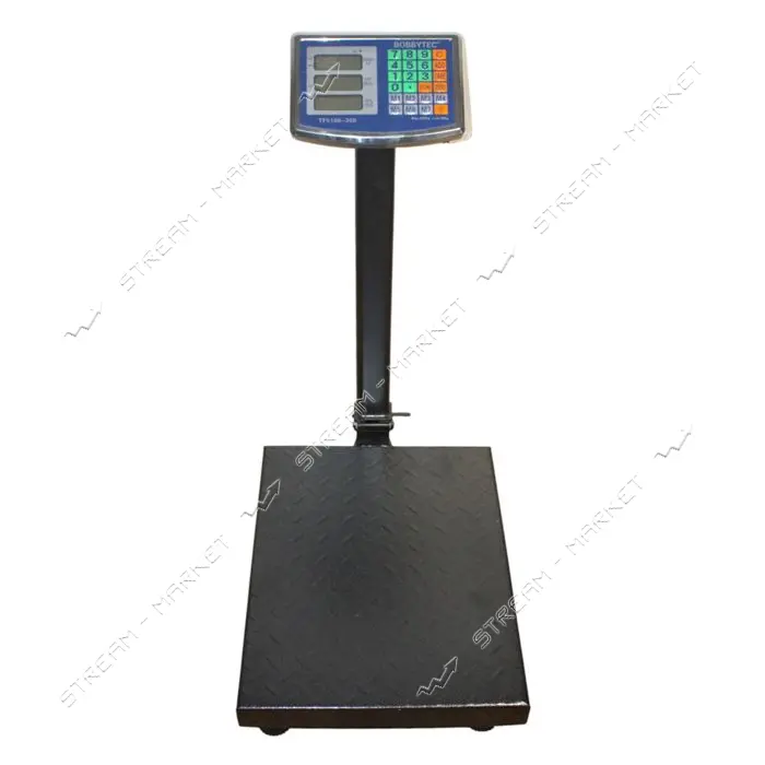 Электронные весы Bobbytec TF5100-300 300кг со стойкой
