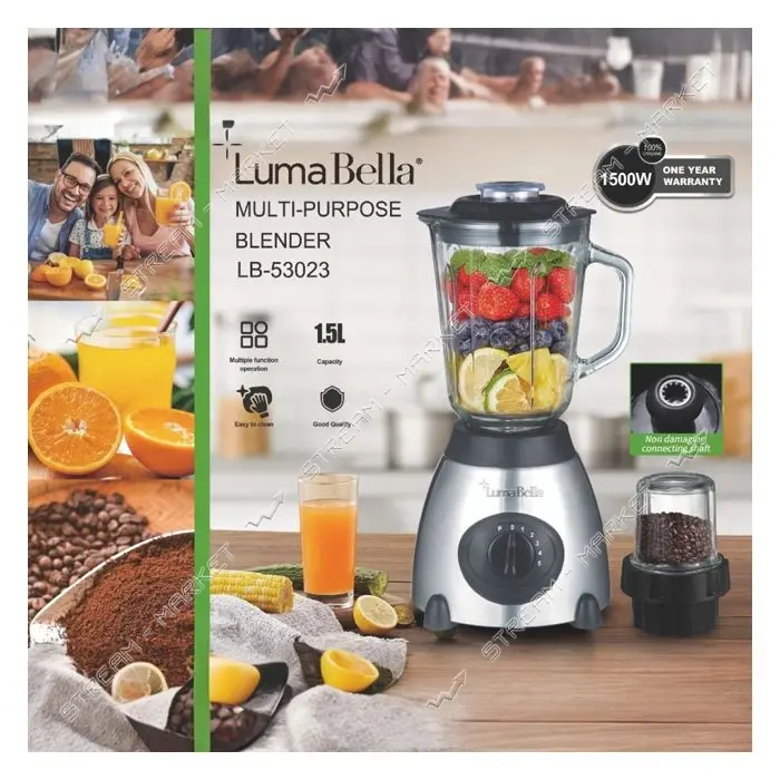 Миксер-блендер LumaBella 2в1 LB-53023                                                               