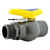 Кран шаровый цельнолитой ПНД STP D63 ВН 2"х2" PP