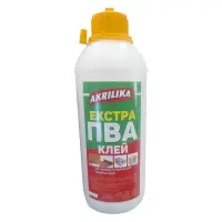 Клей ПВА супер экстра Акрилика аналог D3 0.5кг                                                      