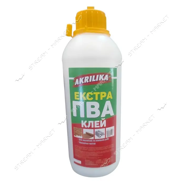 Клей ПВА супер экстра Акрилика аналог D3 0.5кг