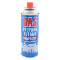 Газовий балон GAS для похідної пічки цангове з'єднання всесезонний 227г                             