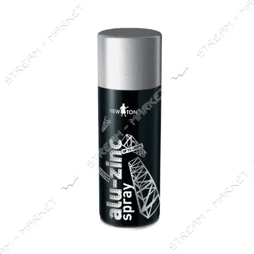 Аэрозольная краска-эмаль Newton Alu-Zinc Spray специального назначения 400мл