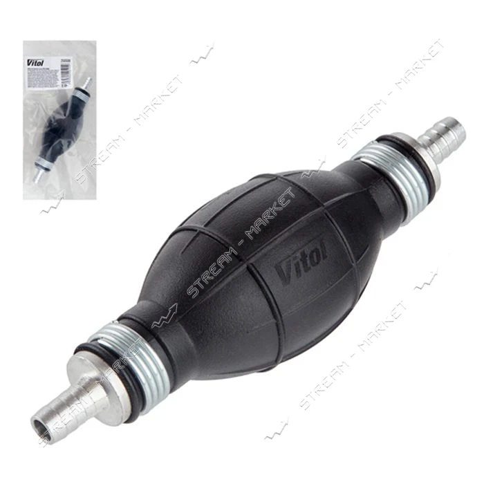 Груша для подкачки топлива Vitol 2505 08mm