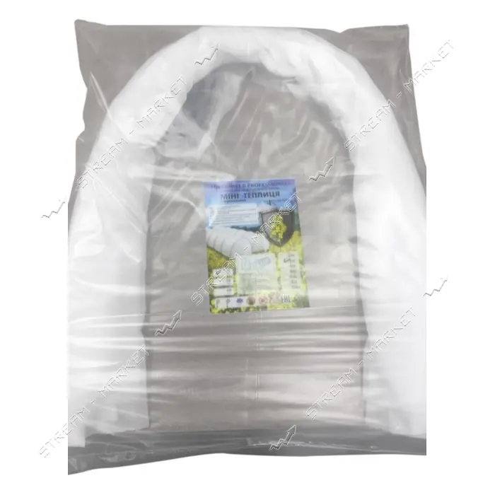 Парник Agroshield Professional из агроволокна плотность 42г/м2 4м гнутая трубка колышки клипсы
