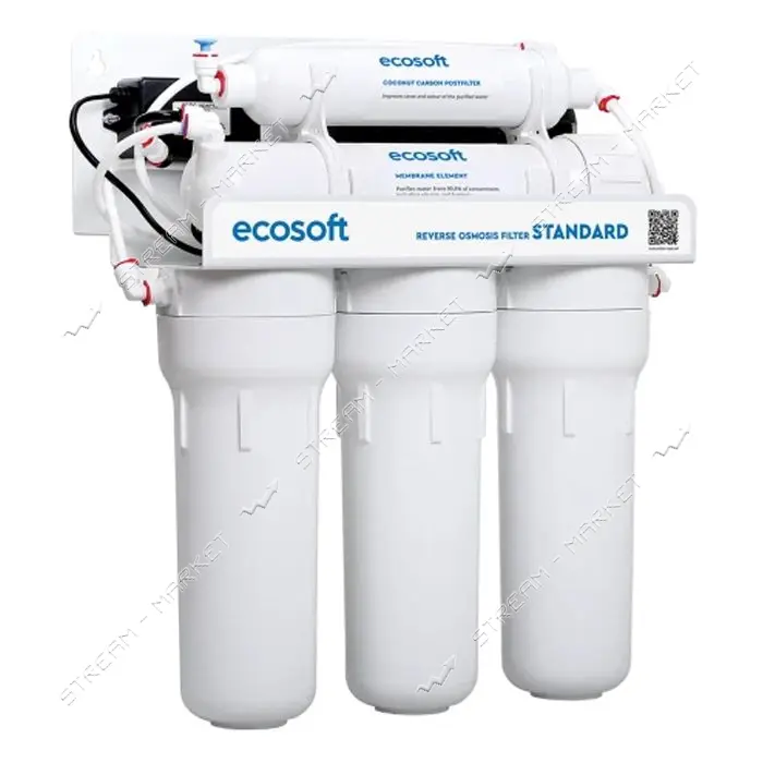 Система обратного осмоса Ecosoft Standard 5-50Р с помпой под заказ                                  