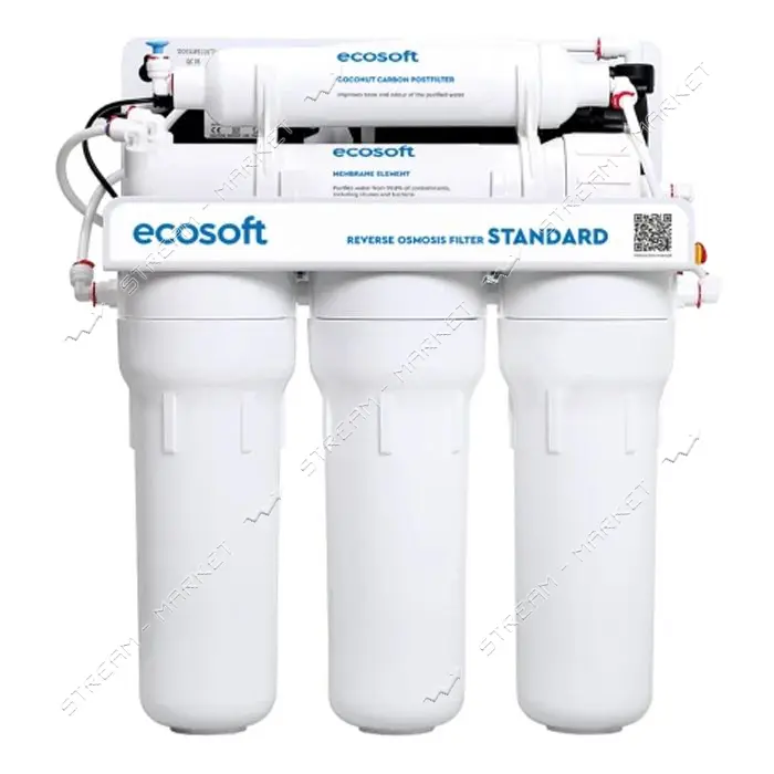 Система обратного осмоса Ecosoft Standard 5-50Р с помпой под заказ                                  