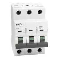 Автомат трехполюсный Viko тип C 20А 4.5кА                                                           