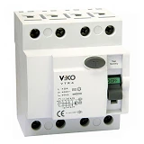 Дифференциальный автомат Viko 4C 16А 30мА АС серия C магнит