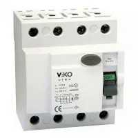 Дифференциальный автомат Viko 4C 16А 30мА АС серия C магнит                                         