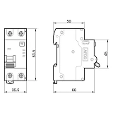 Устройство защиты Takel от дугового пробоя AFDD 25А С 1P плюс N                                     