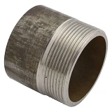 Короткая резьба нержавейка d50