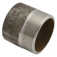 Коротке різьблення нержавійка d50