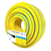 Шланг для поливу Santehpoliv тришаровий 1" 30м YELLOW                                               