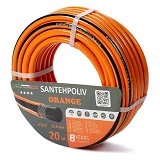 Шланг для полива Santehpoliv трехслойный 1/2" 20м ORANGE