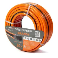 Шланг для поливу Santehpoliv тришаровий 3/4" 30м ORANGE                                             