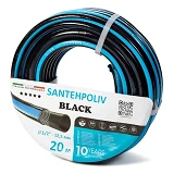 Шланг для полива Santehpoliv трехслойный 1/2" 20м BLACK                                             