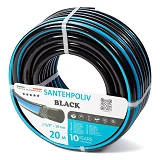 Шланг для полива Santehpoliv трехслойный 5/8" 20м BLACK                                             