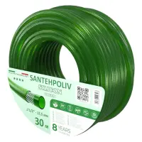 Шланг для поливу Santehpoliv тришаровий 1/2" 30м SILICON GREEN                                      