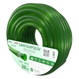 Шланг для полива Santehpoliv трехслойный 3/4" 20м SILICON GREEN