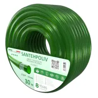 Шланг для поливу Santehpoliv тришаровий 3/4" 30м SILICON GREEN                                      